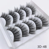 Mink eyelashes 5 pairs