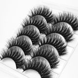 Mink eyelashes 5 pairs