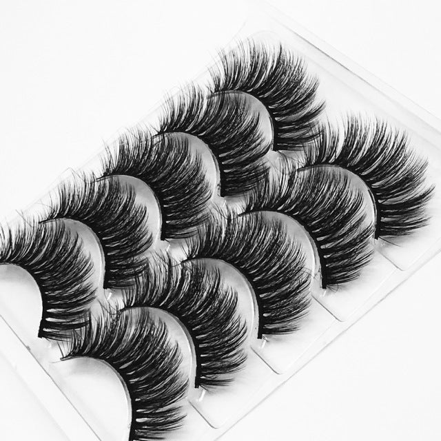 Mink eyelashes 5 pairs