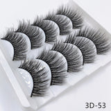 Mink eyelashes 5 pairs