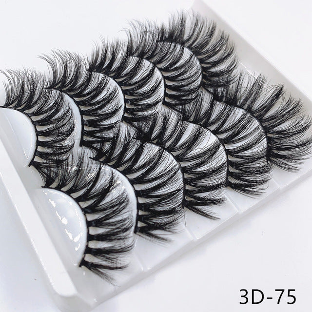 Mink eyelashes 5 pairs