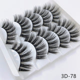 Mink eyelashes 5 pairs