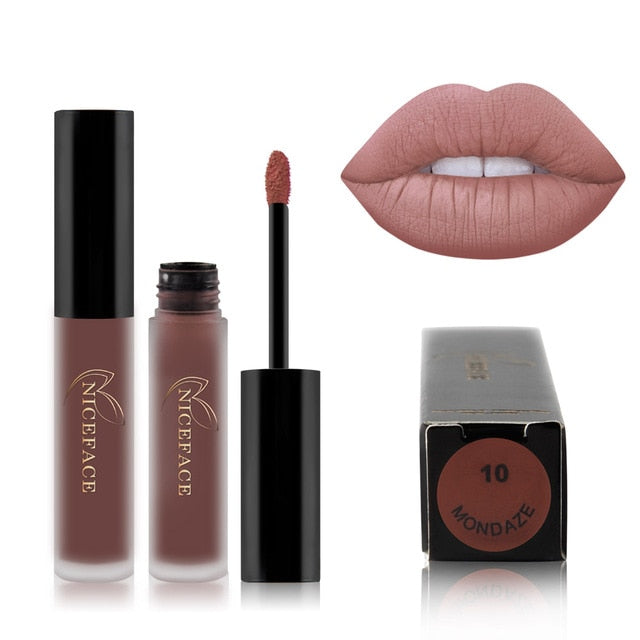 best lipstick	25 color waterproof matte lipstick liquid