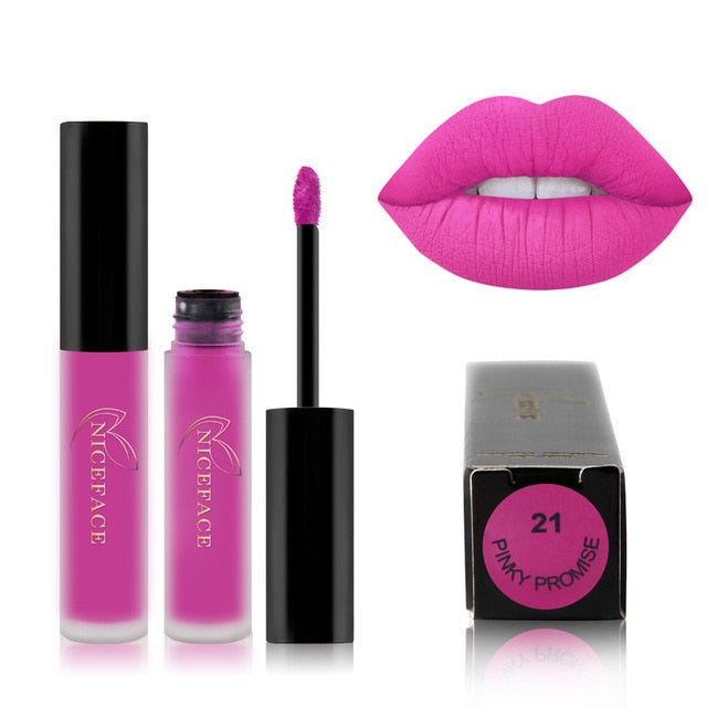 best lipstick	25 color waterproof matte lipstick liquid